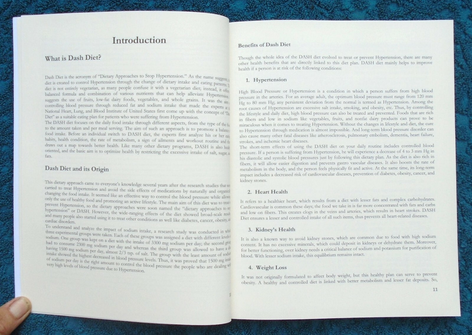 “Dash Diet” Cookbook by Martha Miller 194 pages ©2021 – NEW & Mint Condition
