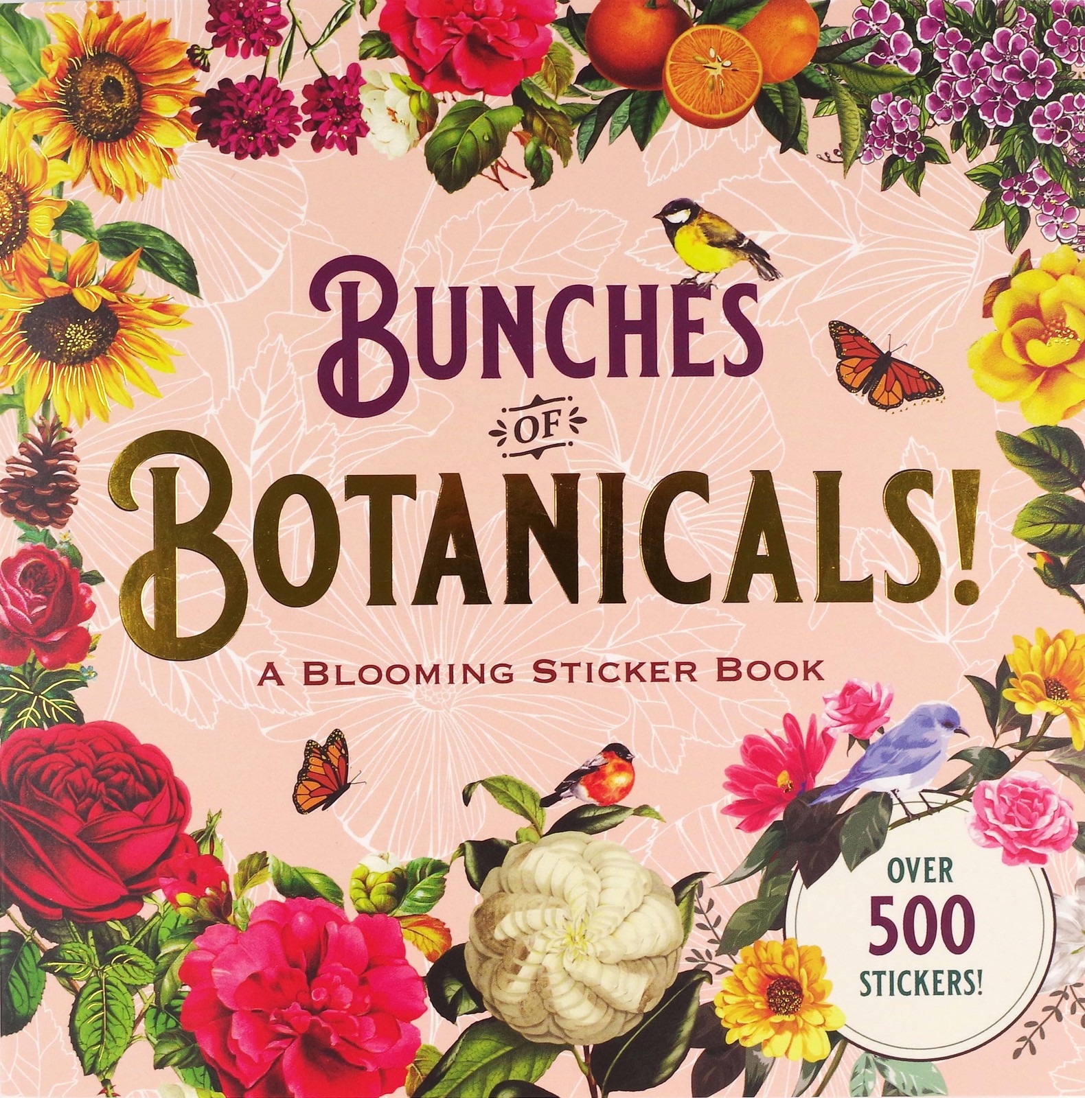 Bunches of Botanicals Sticker Book (Over 500 stickers!) – NEW