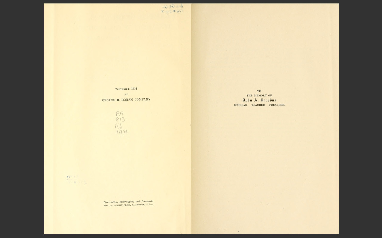 A Grammar of the Greek New Testament by A.T. Robertson (1914) E-Book on CD-ROM