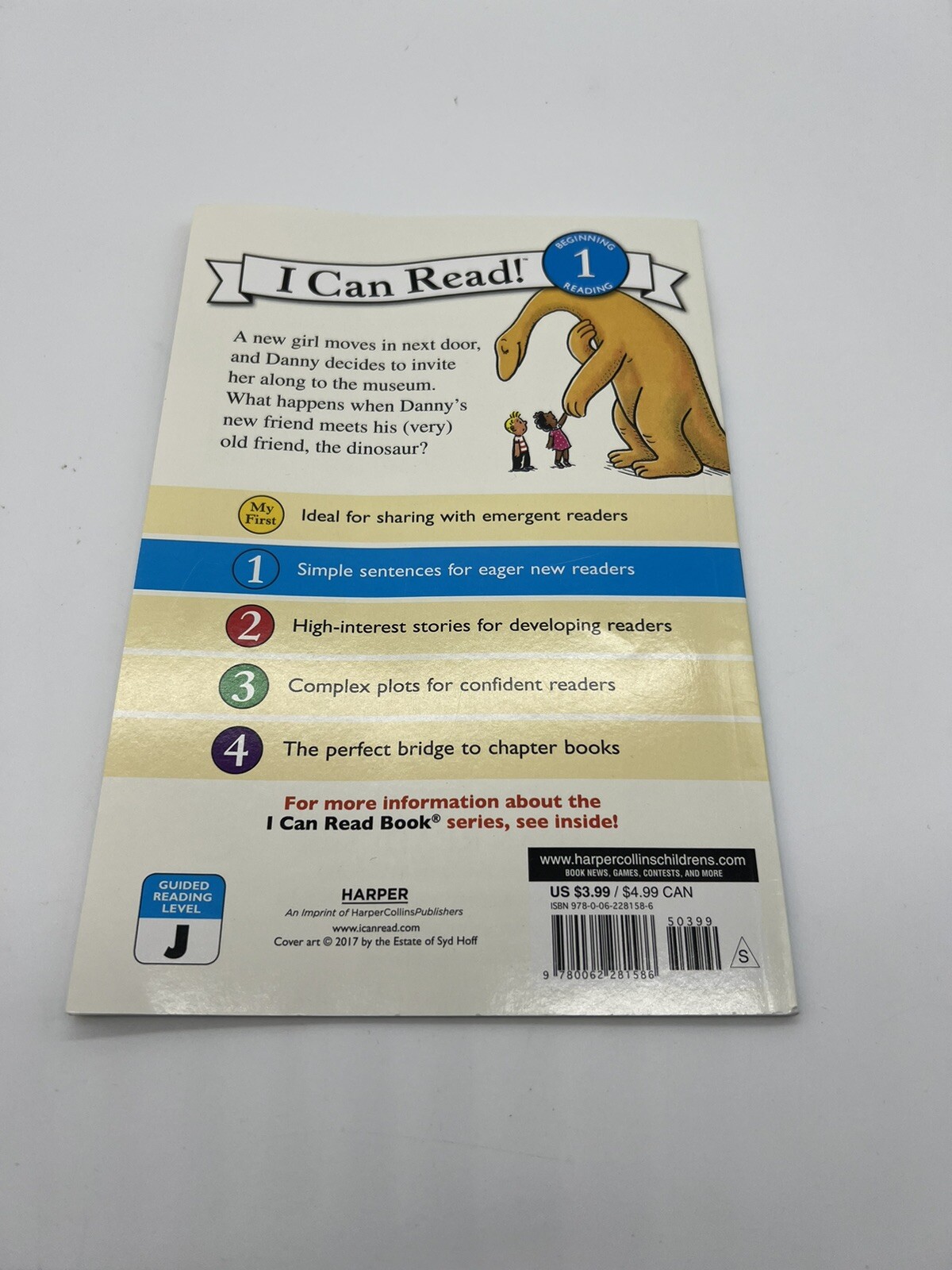 I Can Read Level 1 Ser.: Danny and the Dinosaur and the Girl Next Door by Syd…