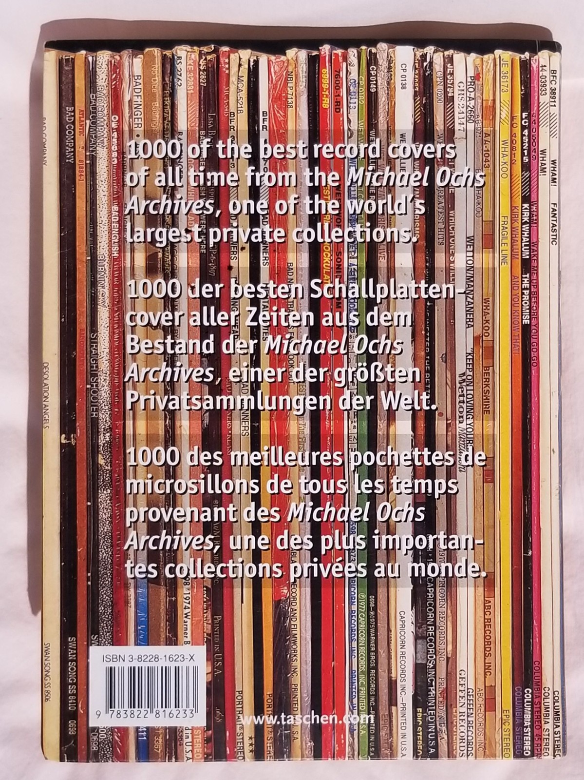 NEW “1000 RECORD COVERS” by Michael Ochs ISBN 382281623X album cover art
