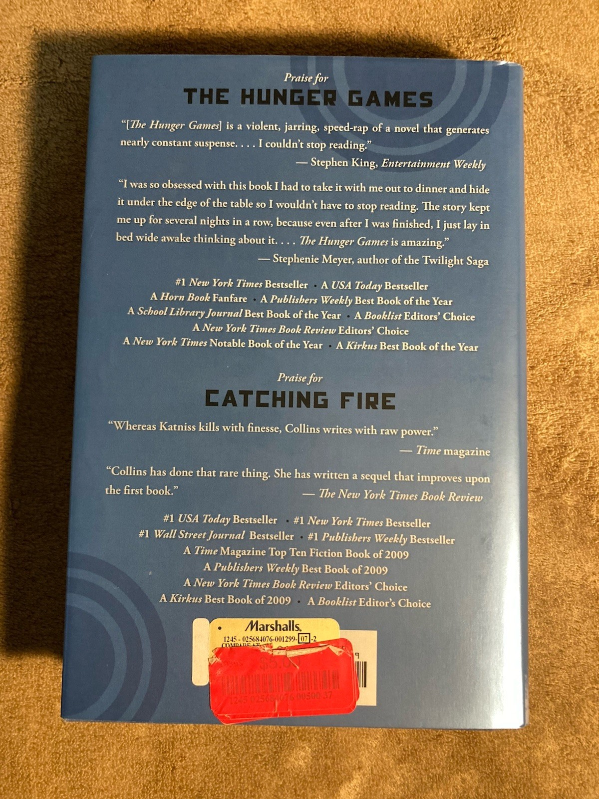 Hunger Games Trilogy Book Set Paperback Hardcover Suzanne Collins Catching Fire
