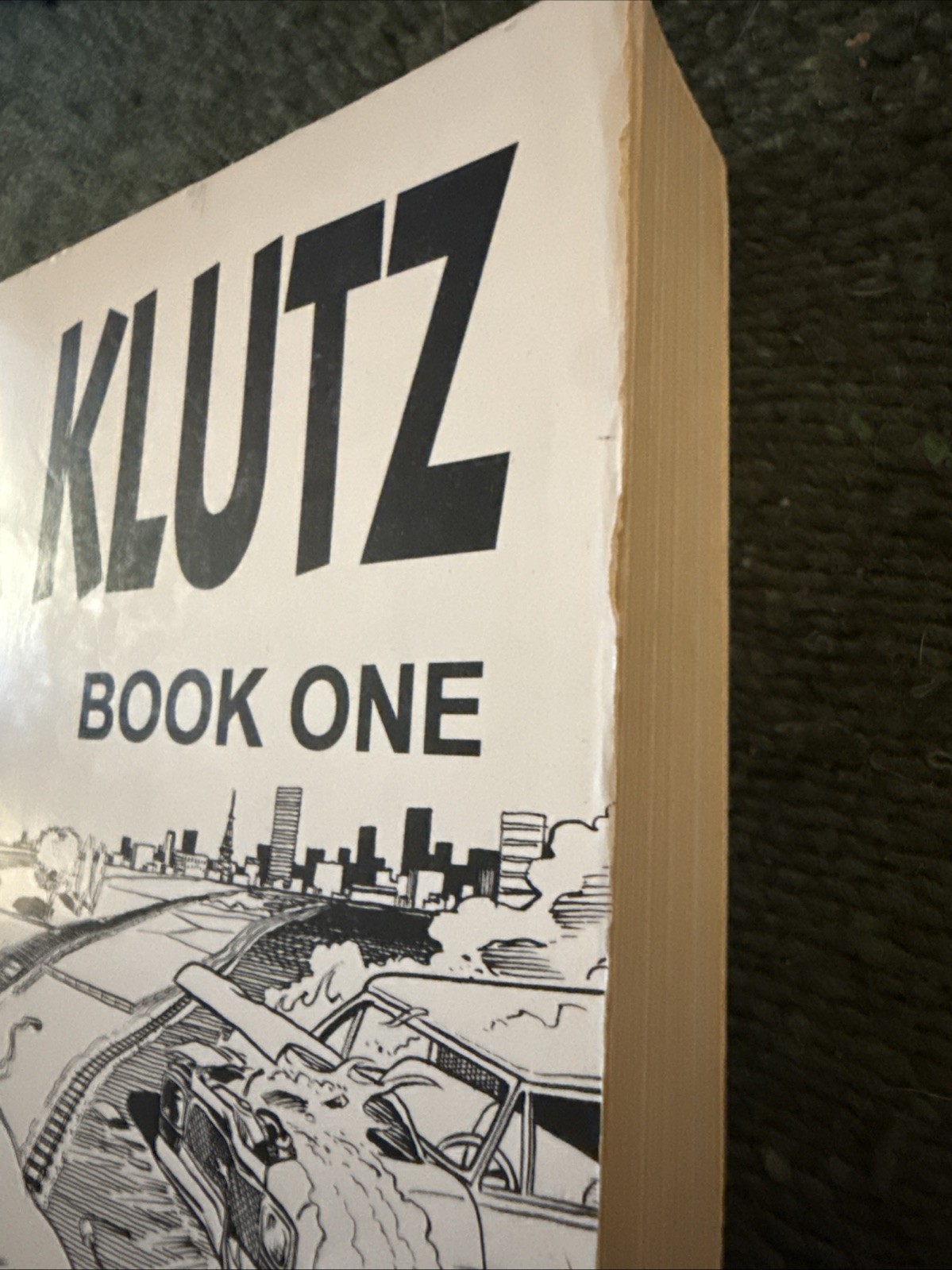 Ultra Klutz: Book One by Jeff Nicholson (1996 Trade Paperback) 1st Printing