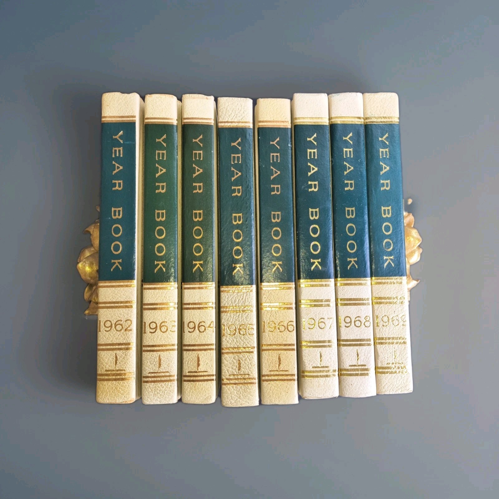Complete 1962–1969 Year Book Set (8 vols) – World Book, Inc.