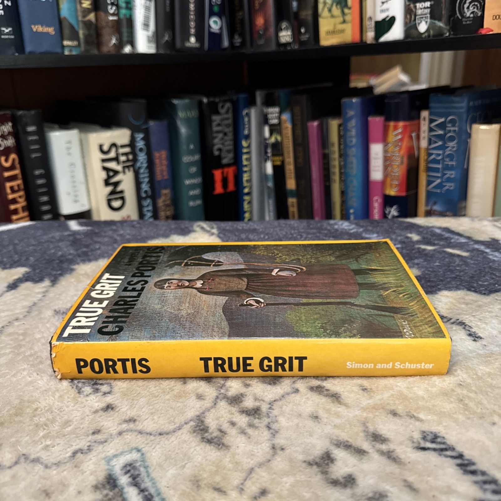 True Grit – Charles Portis – First Edition/Later Printing – 1968 Hardcover, HCDJ