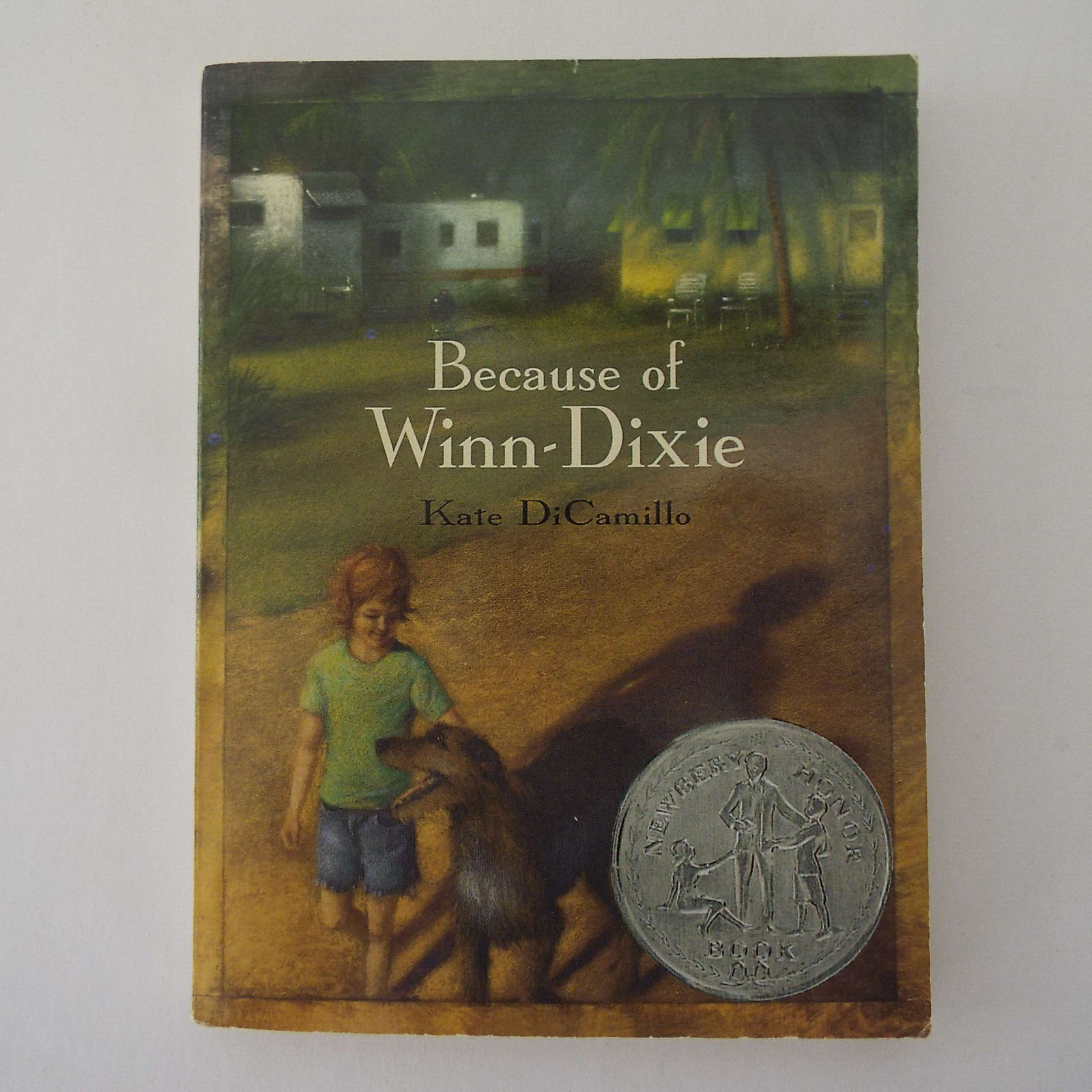 Because of Winn-Dixie Book by Kate DiCamillo SIGNED AUTOGRAPHED