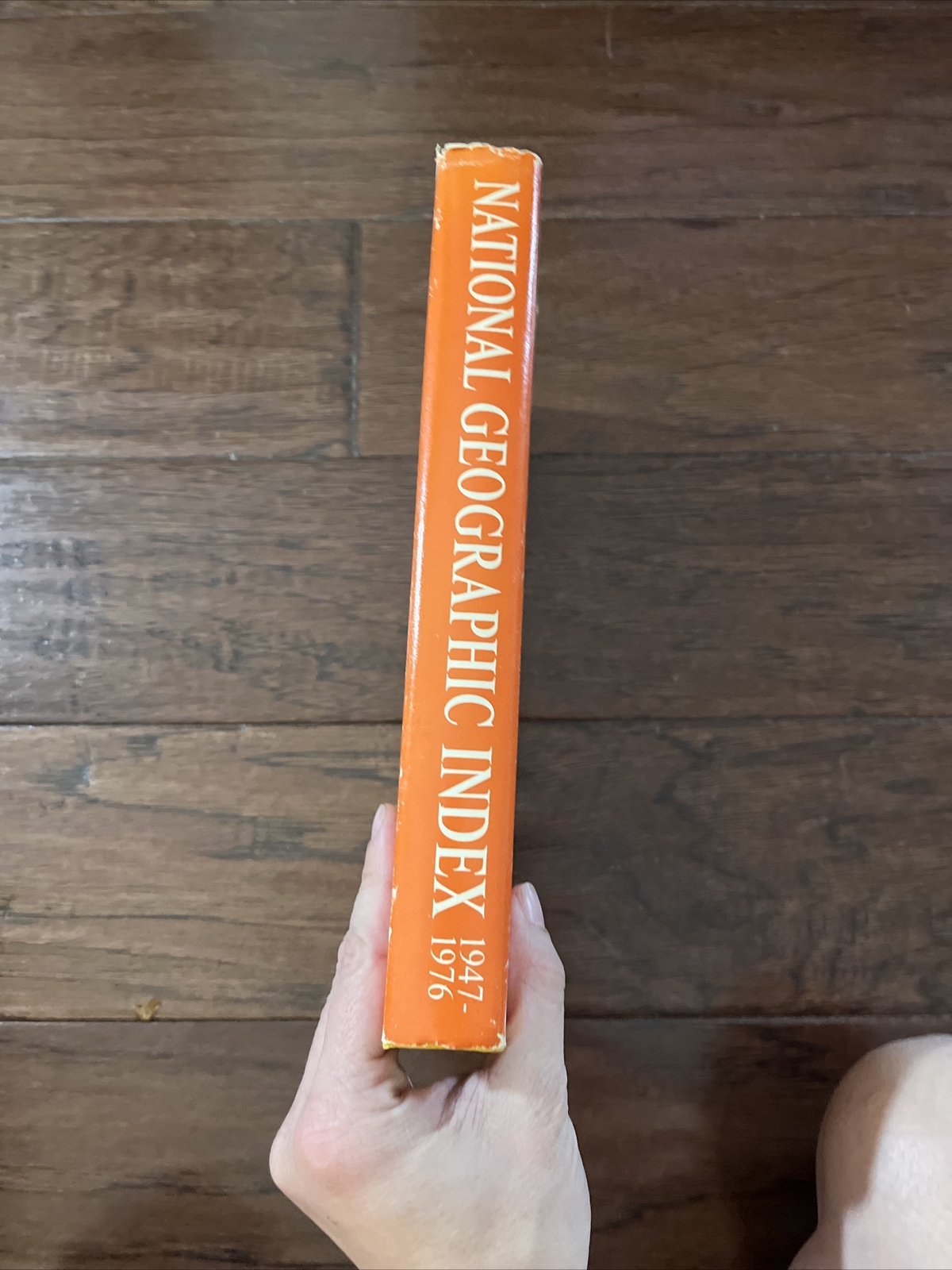 Vintage National Geographic Index 1947-1976 Hardcover with Dust Jacket Vintage