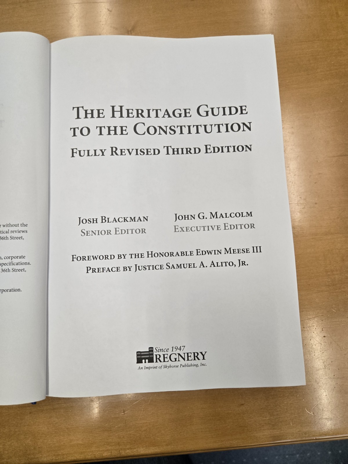 The Heritage Guide to the Constitution: Revised Third Edition – Josh Blackman