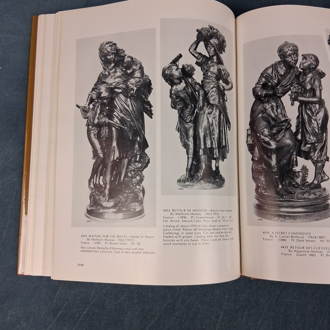 Encyclopedia of Bronzes Sculptors Founders 1800-1930 Vol 4 Berman HC DJ 1980