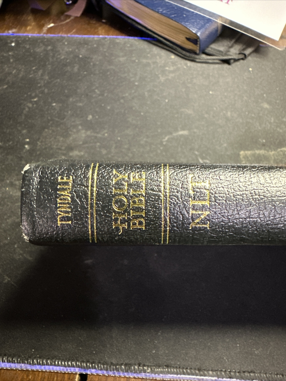 Tyndale Holy Bible Bonded Leather NLT New Living Translation Compact Pocket 2015
