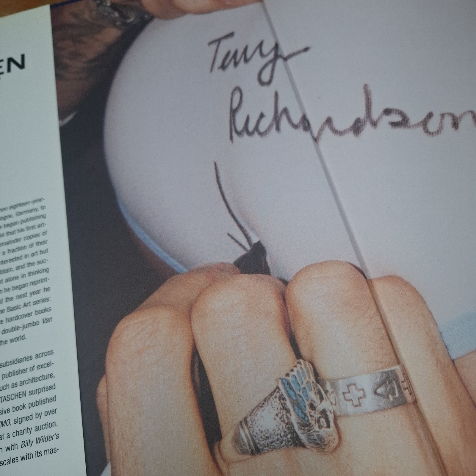Terryworld Taschen Oversized Edition 2008 Hardcover Photobook By Dian Hanson