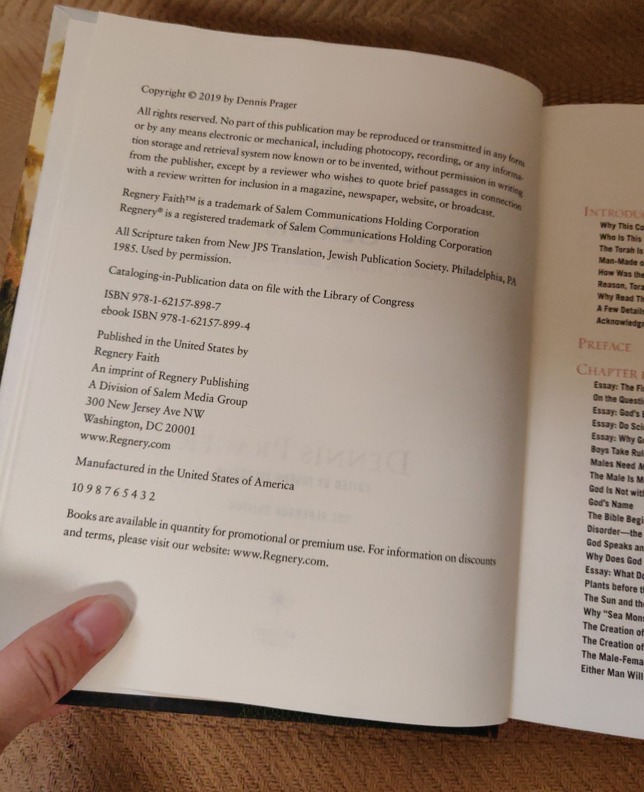 The Rational Bible Genesis Exodus Passover The Alperson Edition By Dennis Prager