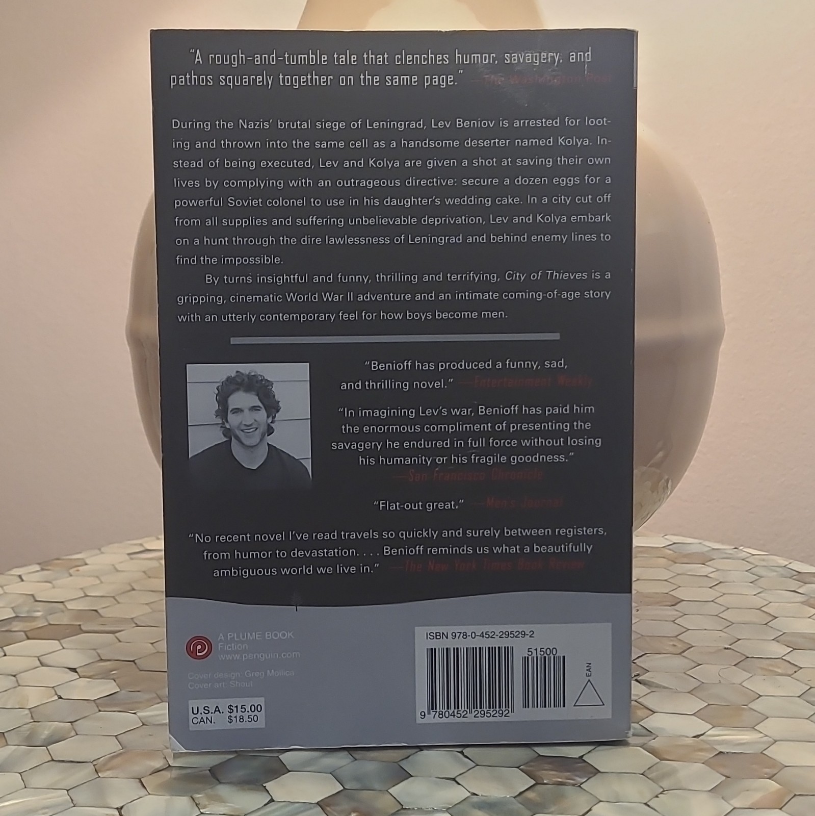 David Benioff City of Thieves Paperback 2009 English Fiction War Coming of Age