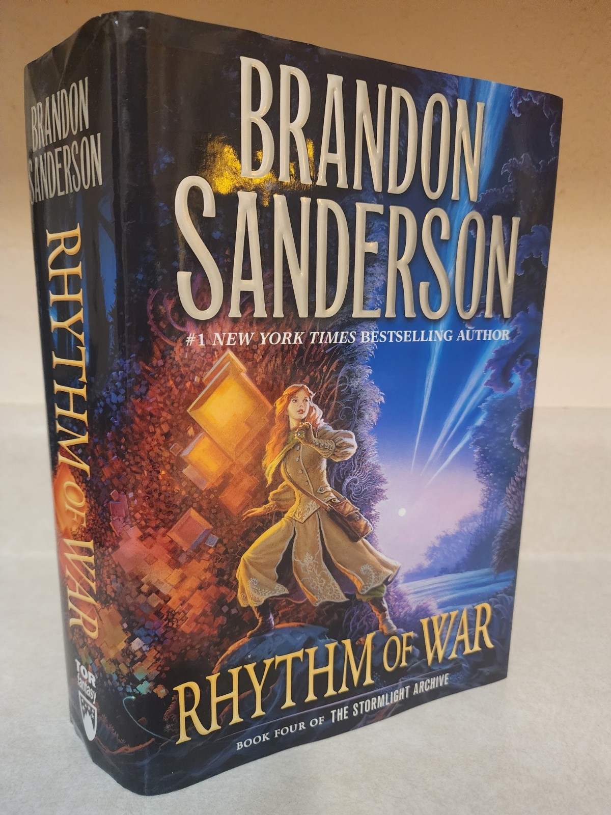 Rhythm of War BK 4 of Stormlight Archive by Brandon Sanderson 2020 HCDJ 1st/1st