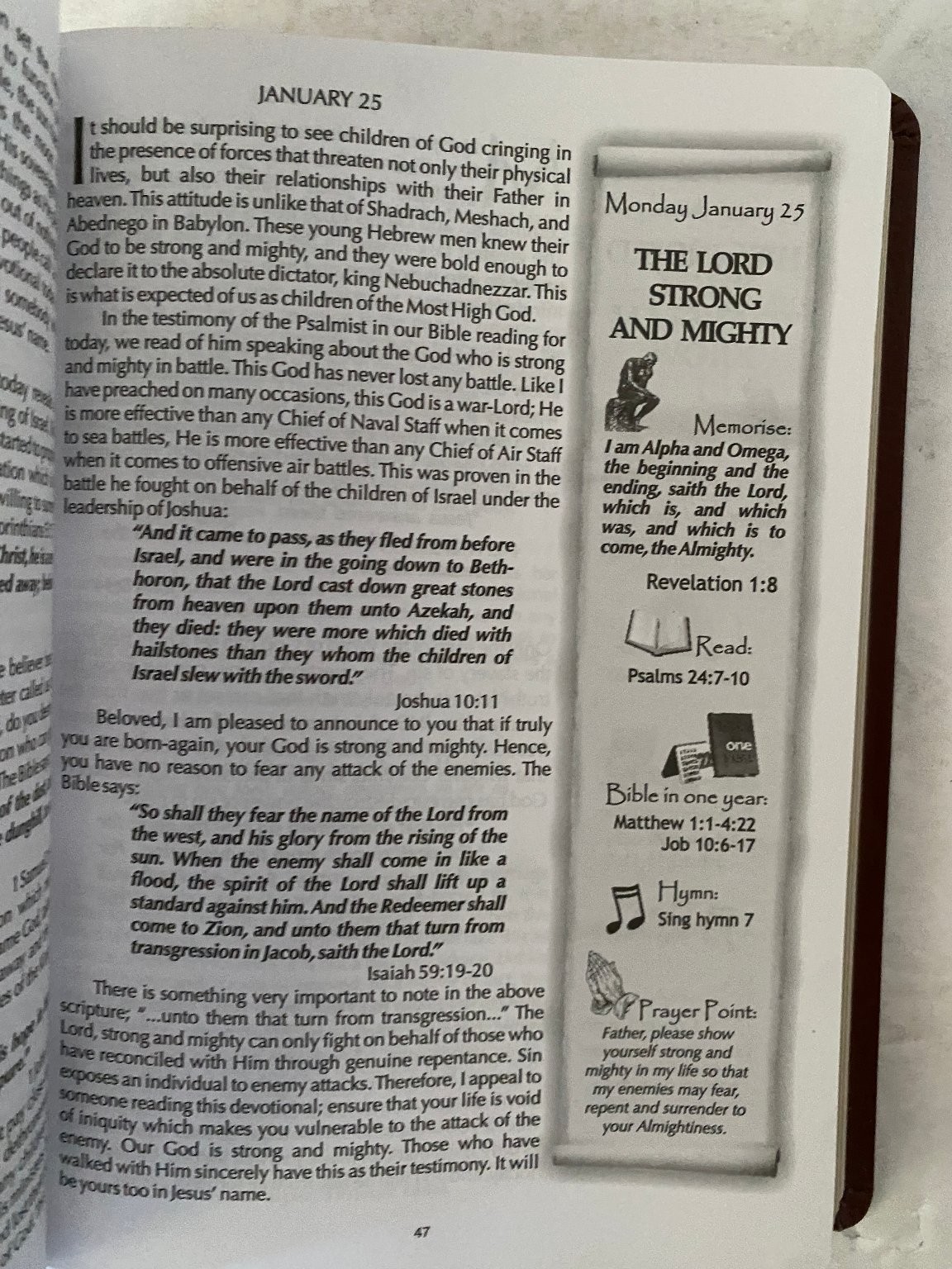 Open Heavens Pastor E.A. Adeboye 2016 Daily Devotional Christian Living