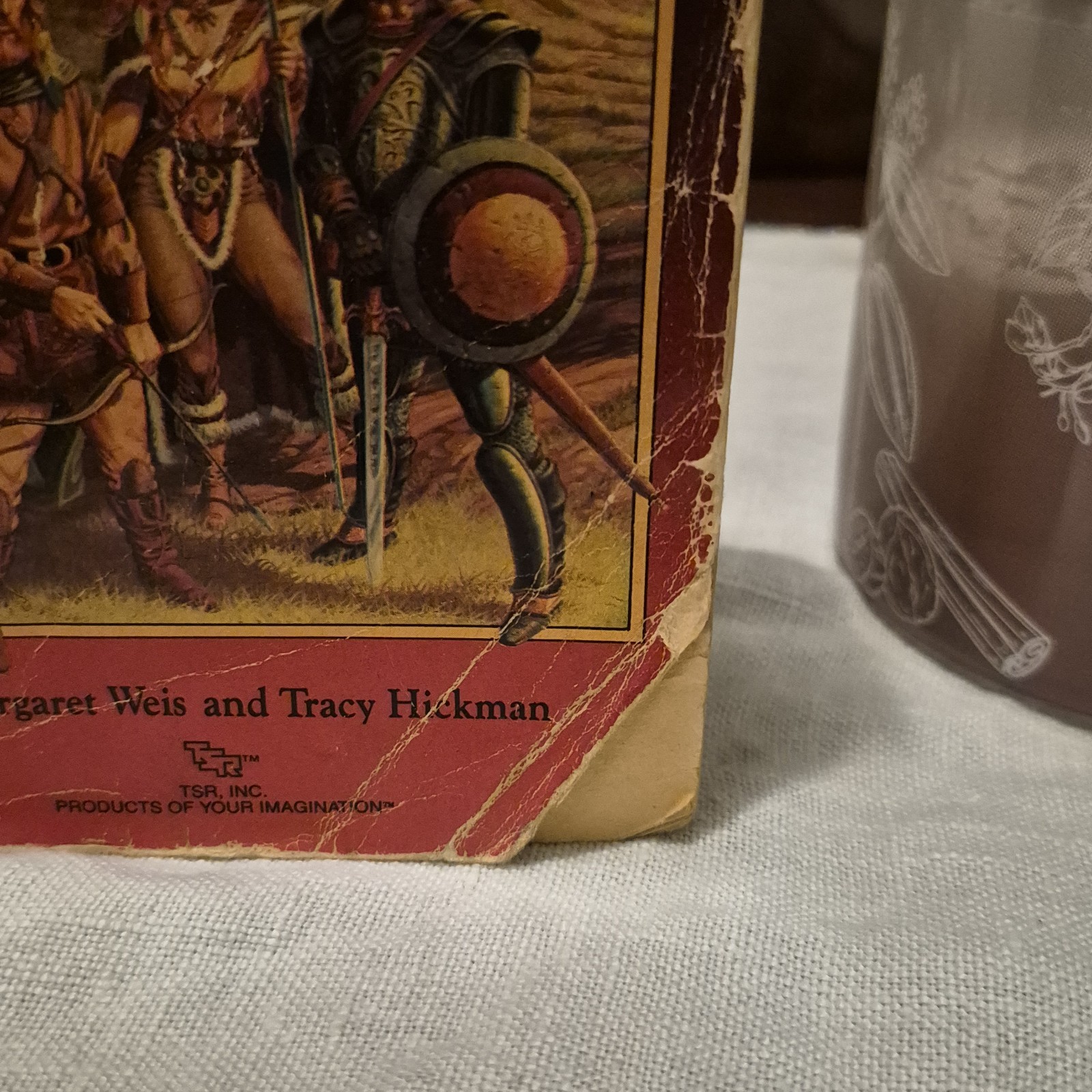 1984 Dragons of Autumn Twilight Dragonlance Chronicles Vol 1 FIRST PRINTING TSR