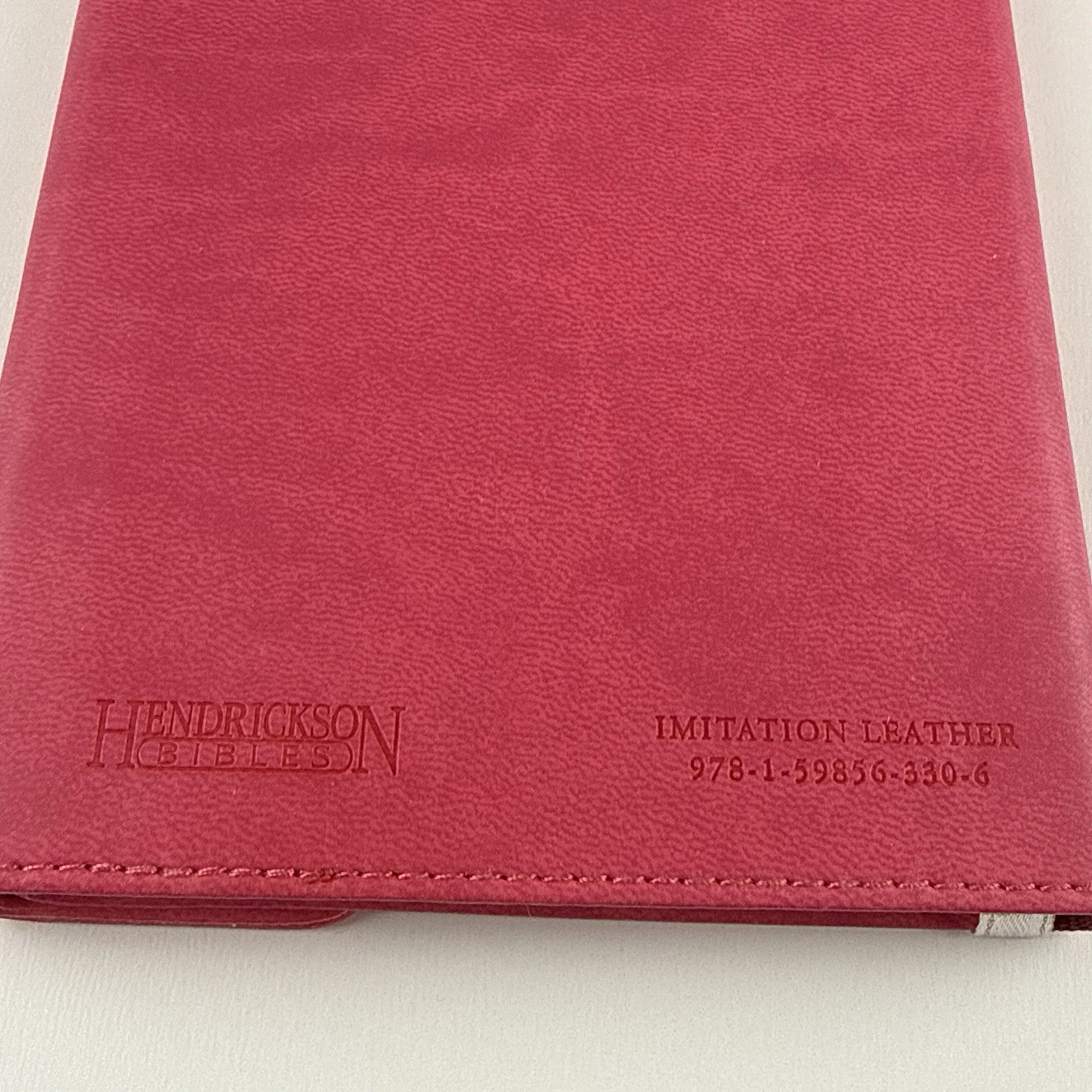 Hendrickson Bible The New Testament and Psalms Faux Leather Hot Pink Fuchsia