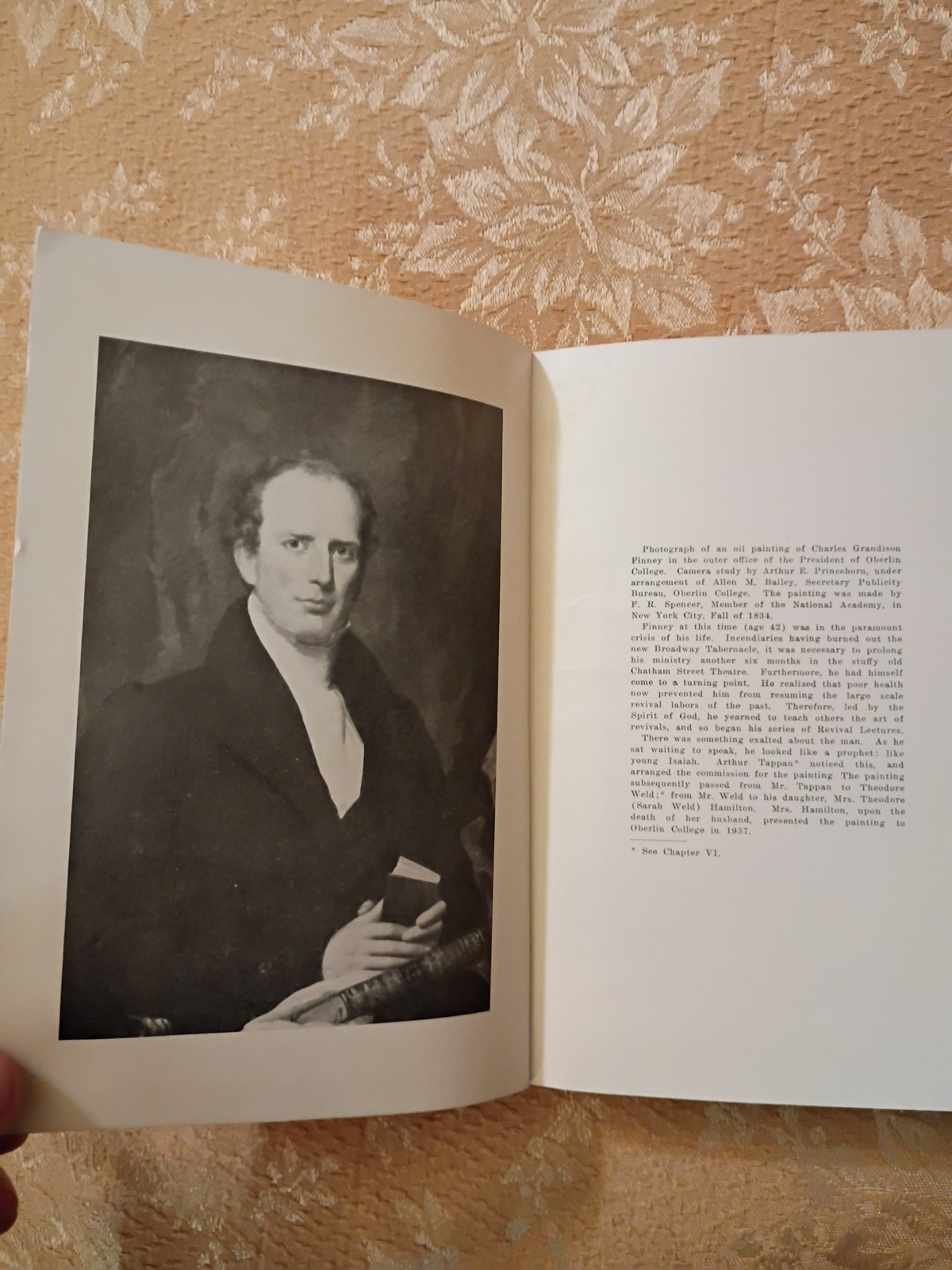 1942 Man of Like Passions Richard Ellsworth Day HC Charles G Finney Ex-Lib Book