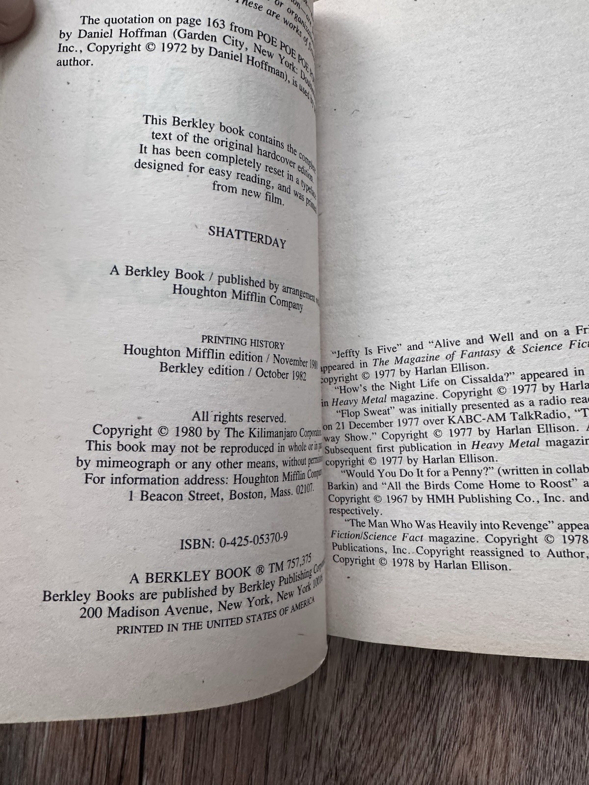 I Have No Mouth & I Must Scream 1st Ed (1967) 7 Harlan Ellison Book Lot