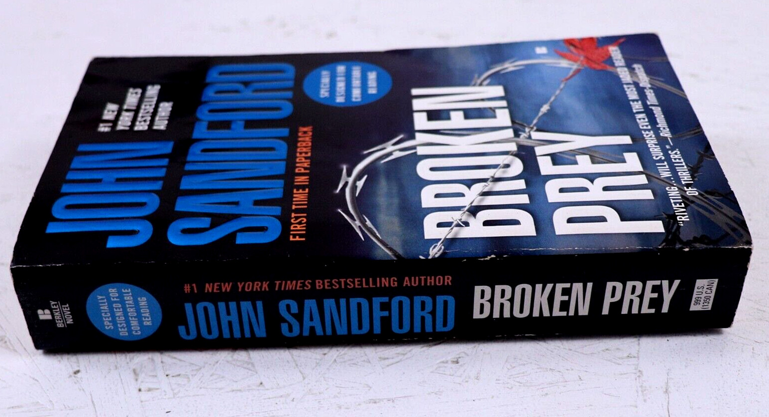 A Prey Novel Ser.: Broken Prey by John Sandford (2006, Trade Paperback Thriller