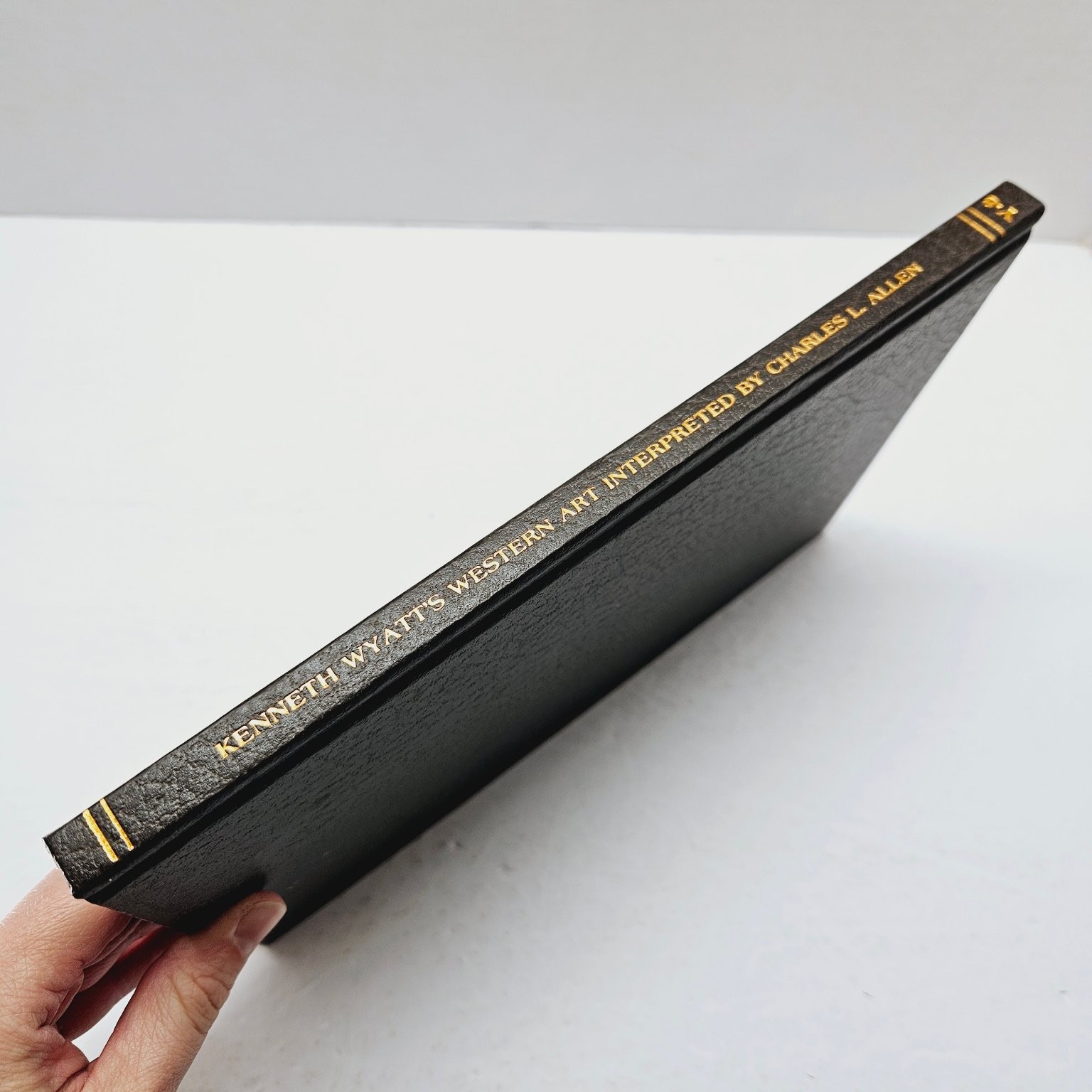 Vintage Western Art Book Kenneth Wyatt by Charles L. Allen 1981 HC