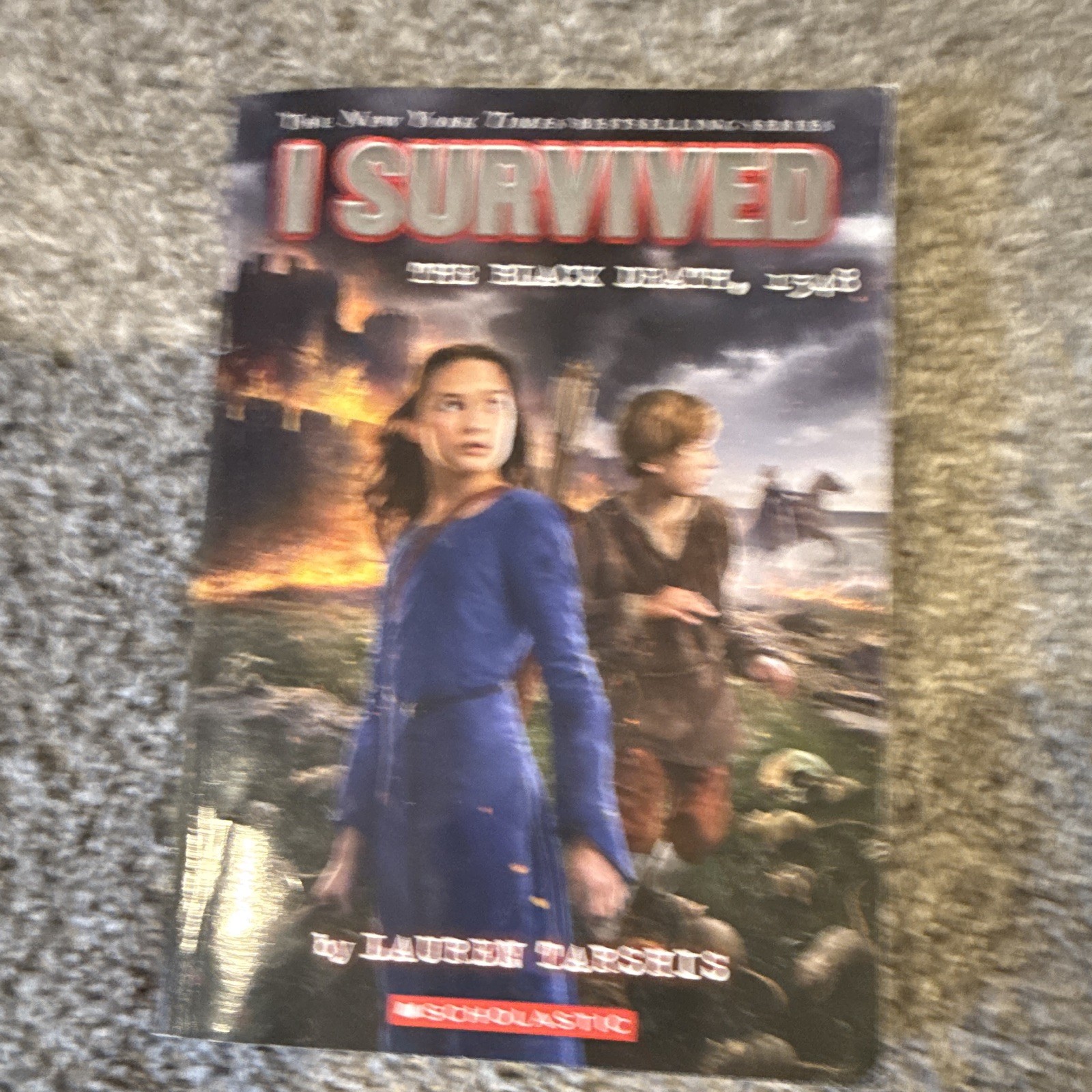 Scholastic I Survived #24: The Black Death, 1348 Lauren Tarshis PB 2024 Illus