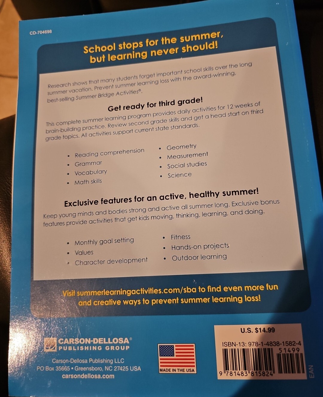 Summer Bridge Activities Ser.: Summer Bridge Activities®, Grades 2 – 3 by Summer