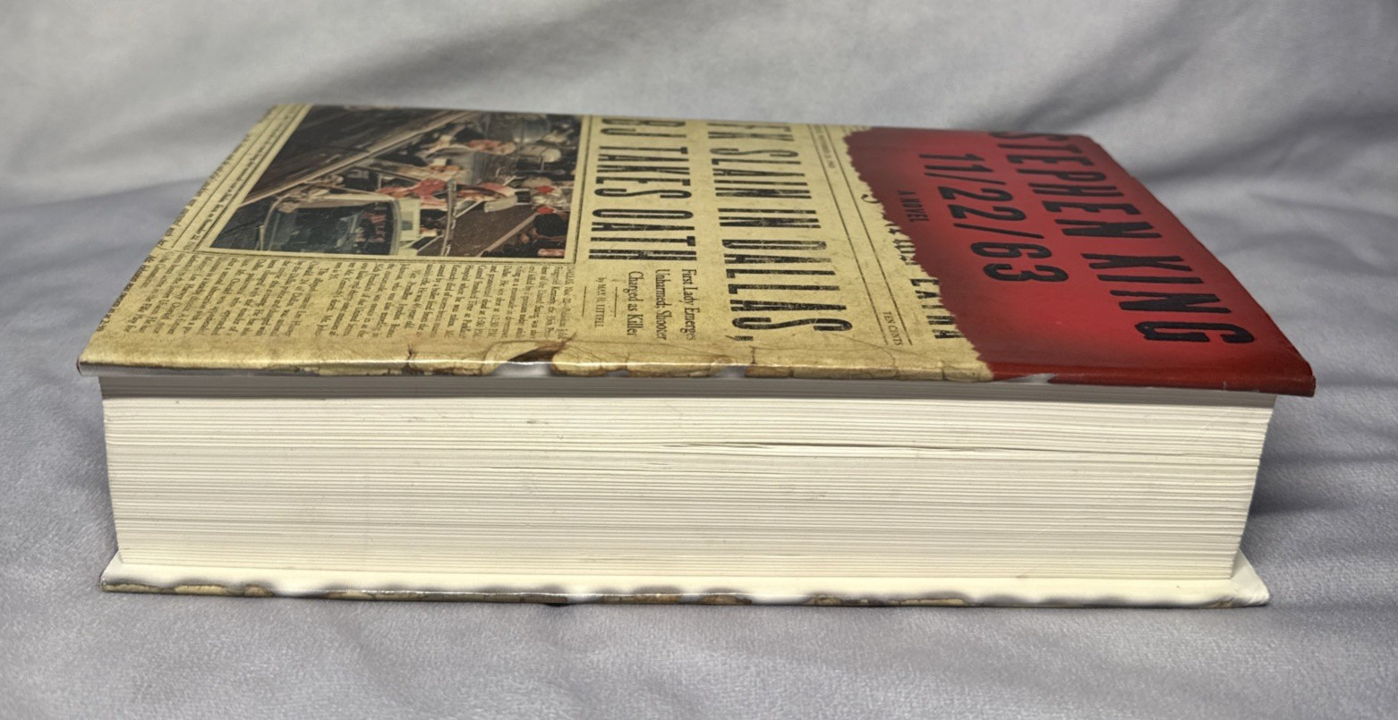 Stephen King 11/22/63 Novel 2011 Hardcover Scribner 1st Edition