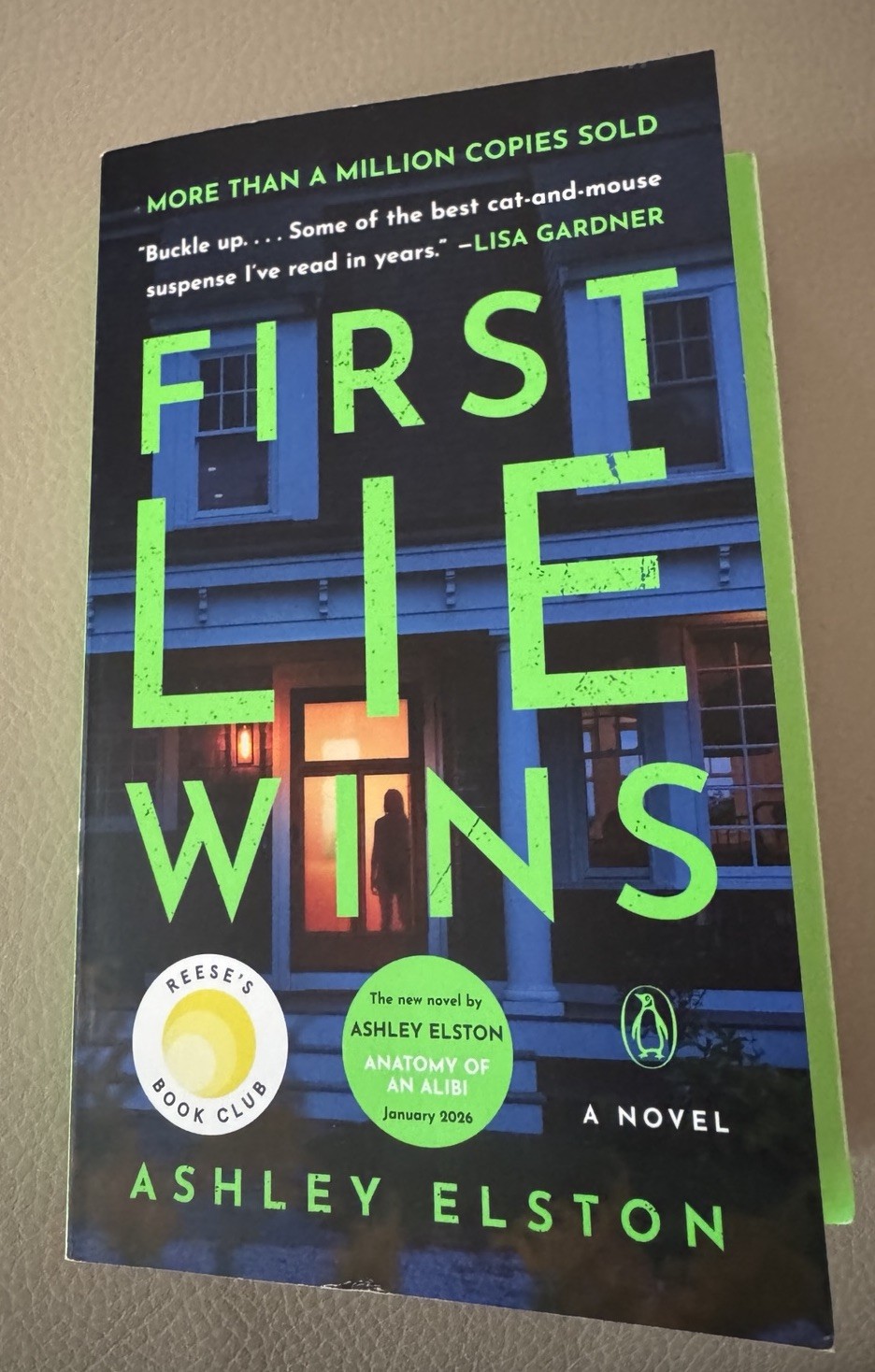 First Lie Wins By Ashley Elston. Paperback Novel Book