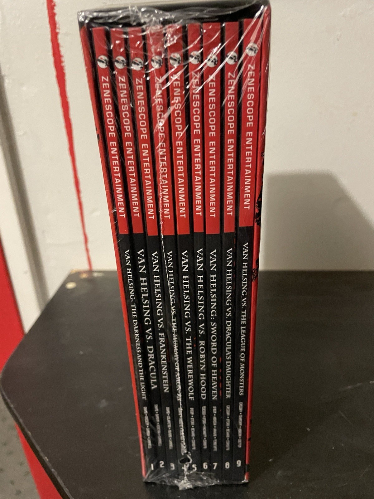 Van Helsing Box Set 9 TPB Volumes in Slipcase Zenescope. Brand new.