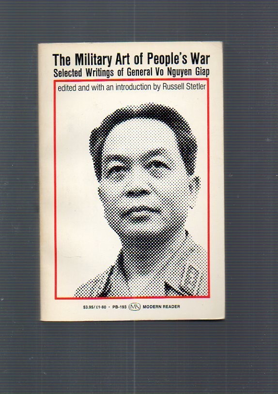 The Military Art Of People’s War General Vo Nguyen Giap Vietnam War Book 1970