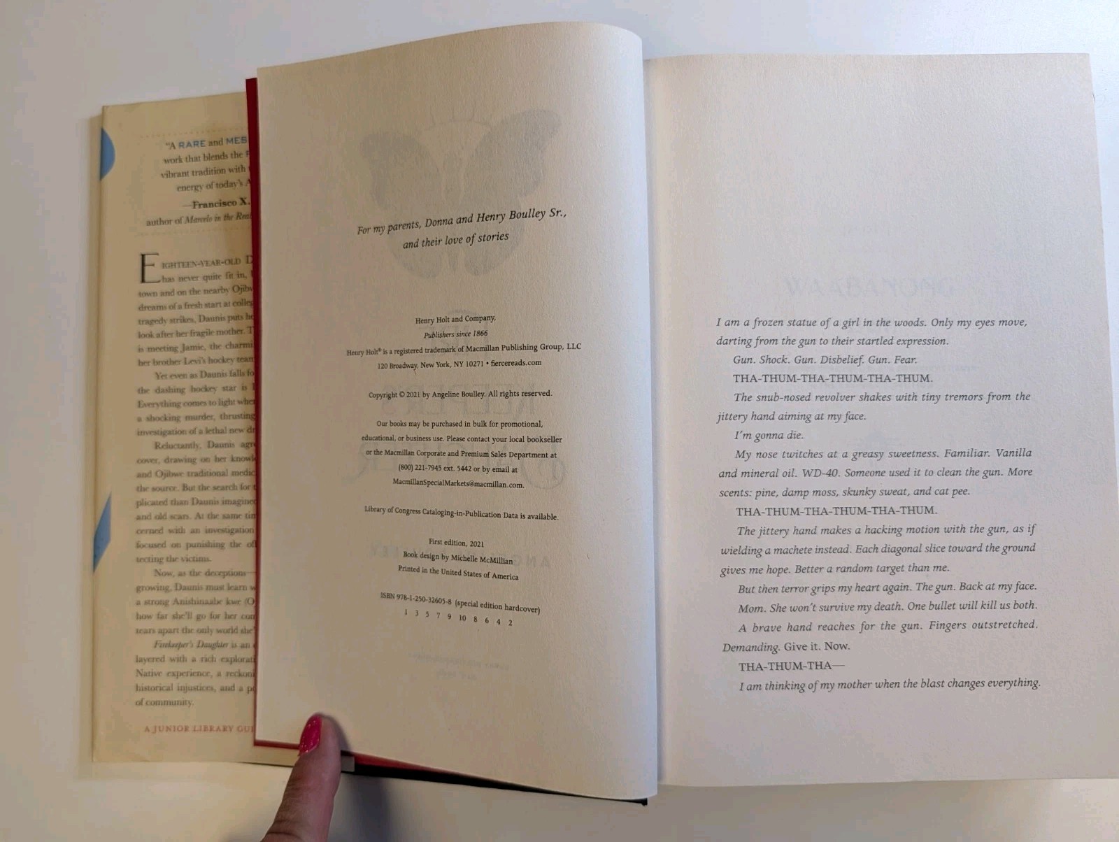 Firekeeper’s Daughter by Angeline Boulley, Hardcover, Henry Holt, 2021, America…
