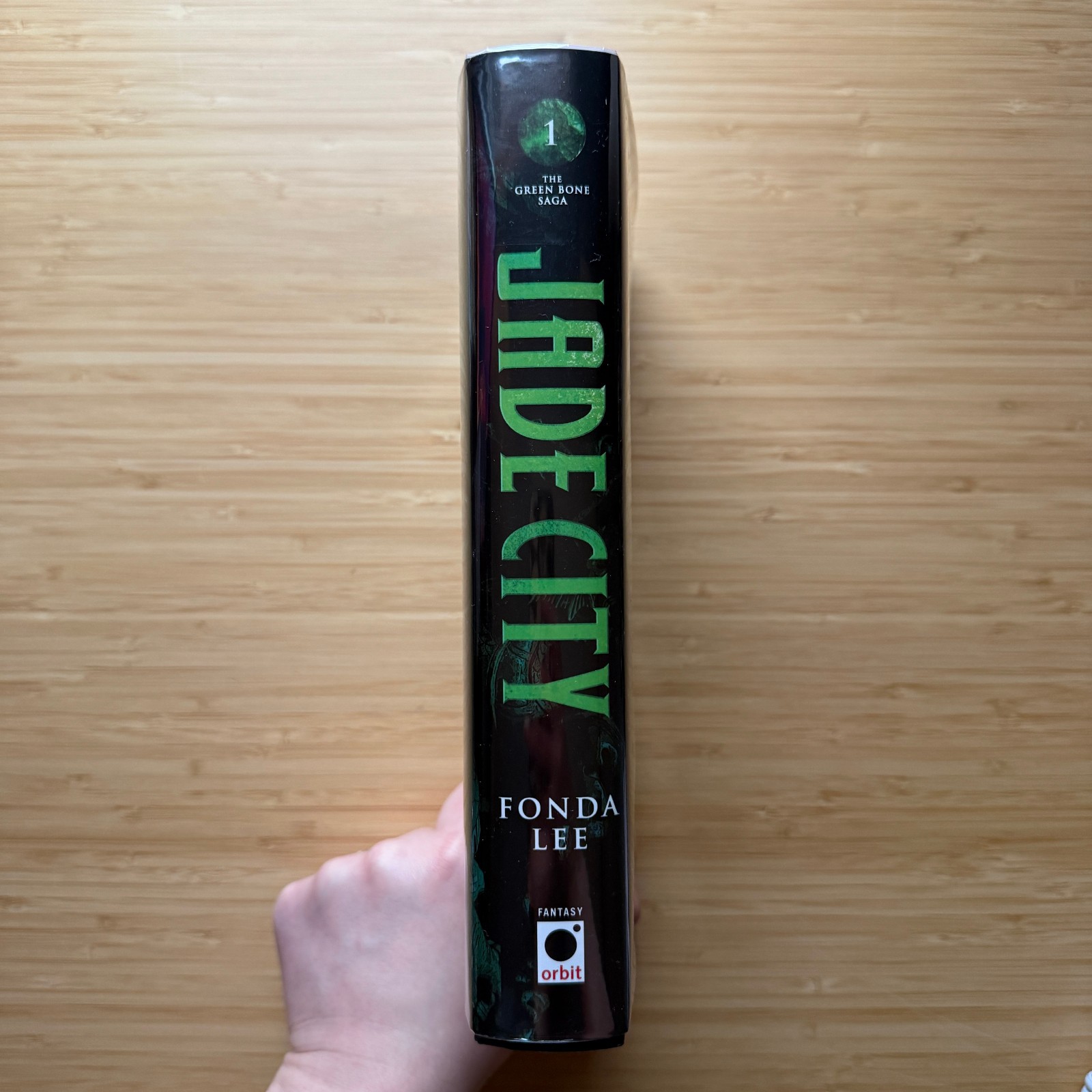 SIGNED Jade City by Fonda Lee Hardcover 1st Ed / Later Printing LIKE NEW