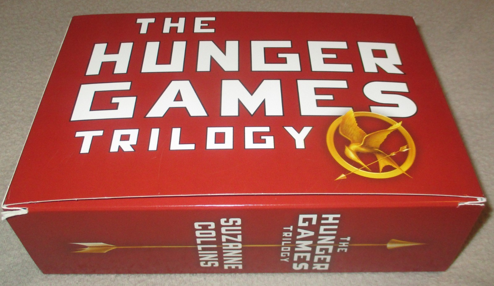 Scholastic Hunger Games 3 paperback books Box Set by Suzanne Collins 2023