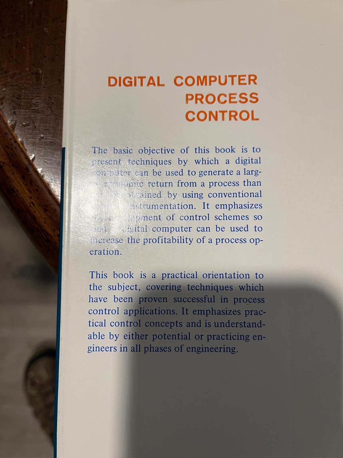 Digital Computer Process Control by Cecil L Smith
