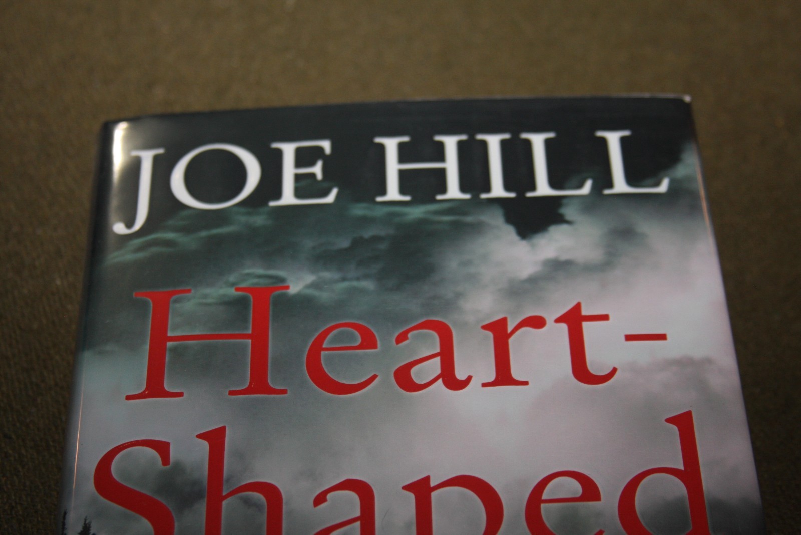 Heart-Shaped Box by Joe Hill 2007 HC 1st Edition/4th Print William Morrow