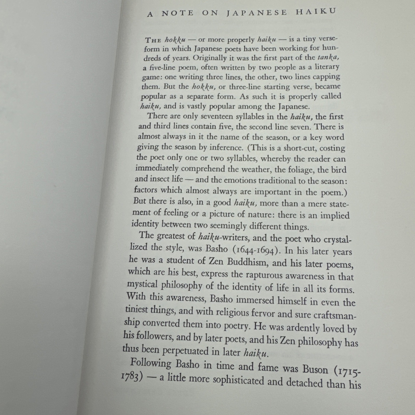 Haiku Garland Collection of Classic Poems Peter Pauper Press 1968 Vintage Poetry