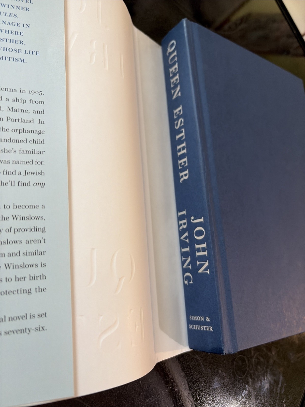 Queen Esther by John Irving (Hardcover, 2025) NEW First Edition 1st Print