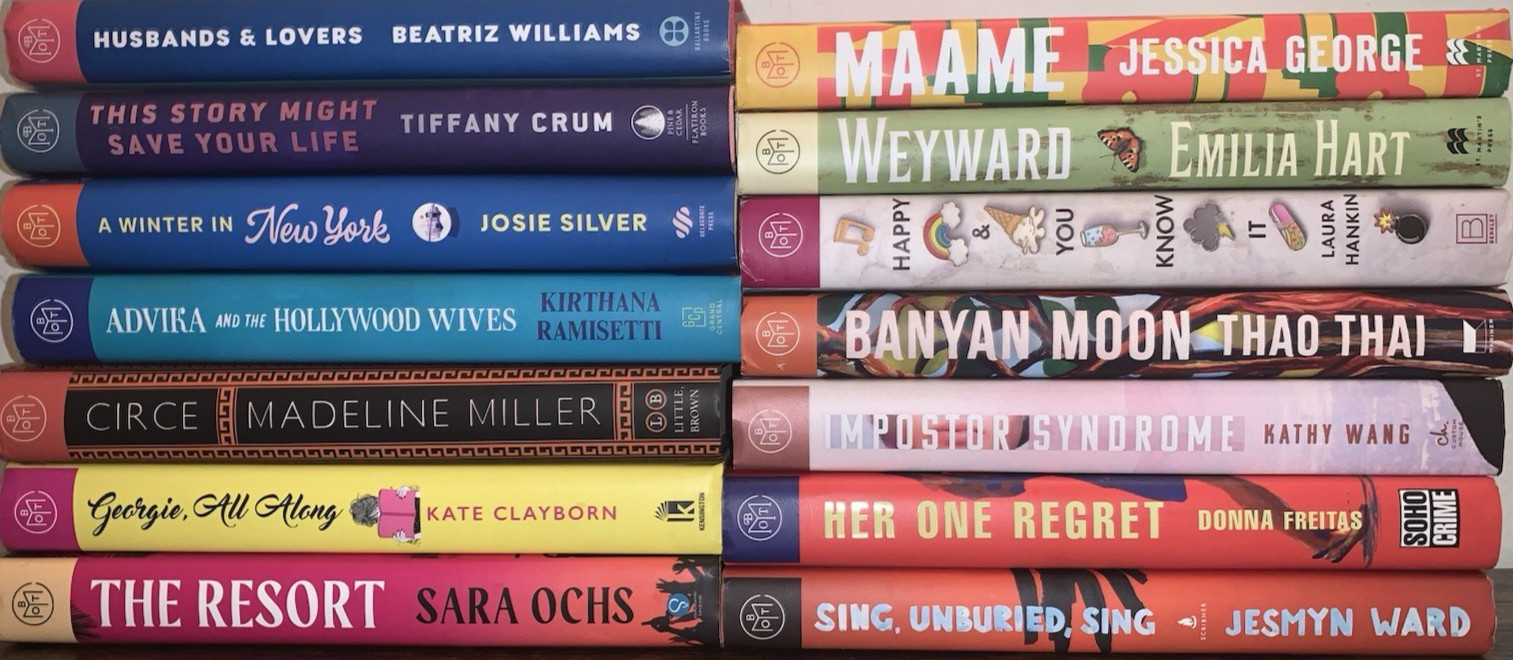 Book of the Month (BOTM) Lot of 14 HCDJ – Various Titles, Authors, & Genres