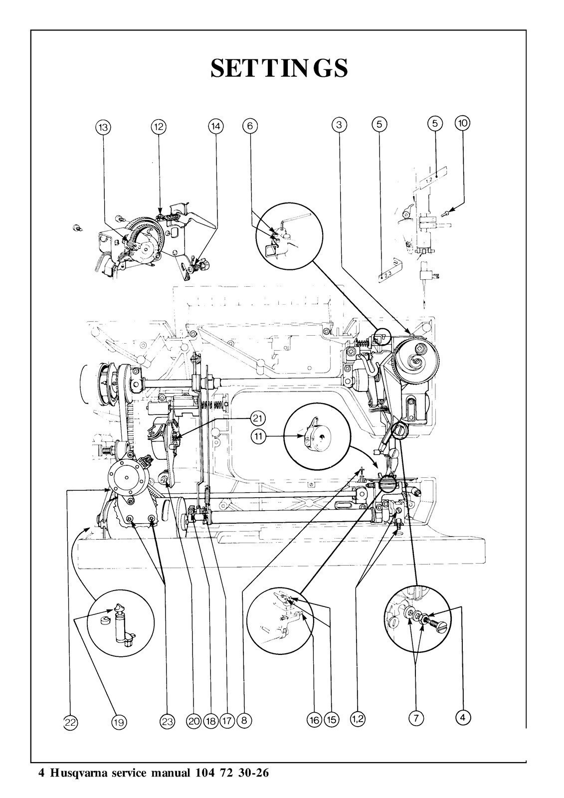HUSQVARNA 1200 1100 1090 1070 1050 SERVICE MANUAL – LOOP BOUND – TOUGH JACKET