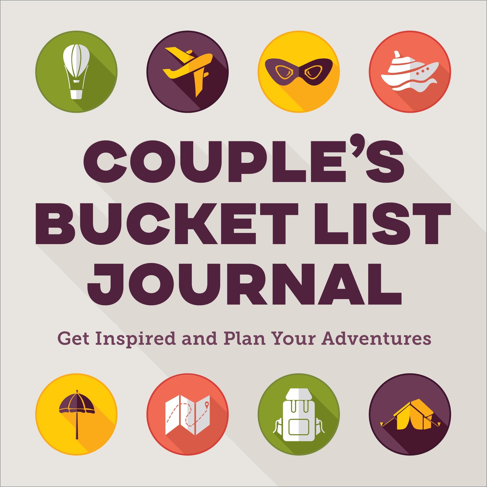 Couple’s Bucket List Planner – paperback Rockridge Press