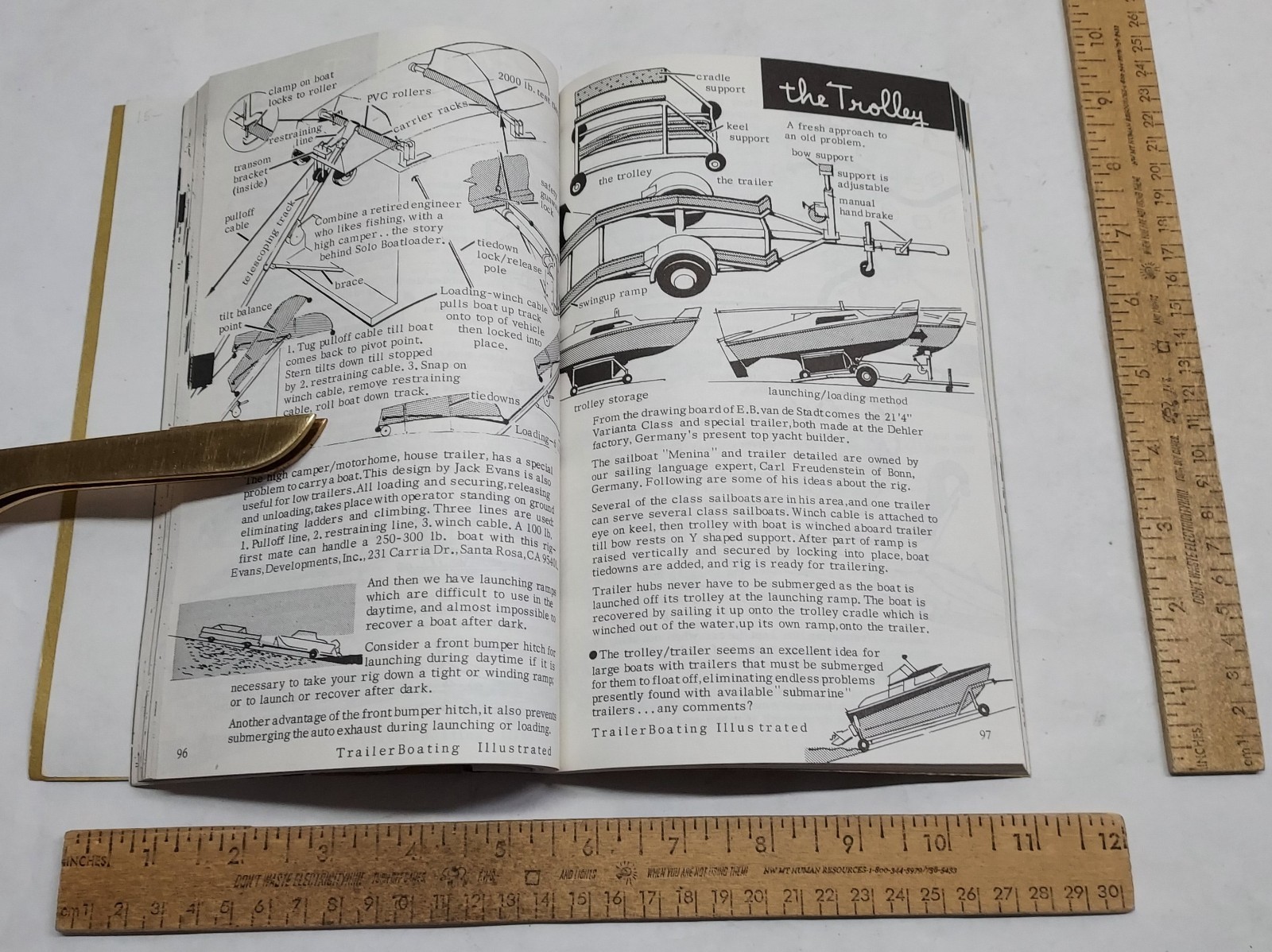 ROYCE’s TrailerBoating Illustrated – Revised Ed – illustrated paperback BOOK