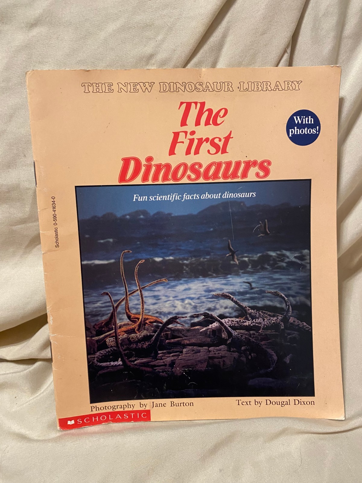 Childrens Educational Dinosaur 4 Book Lot Paperbacks