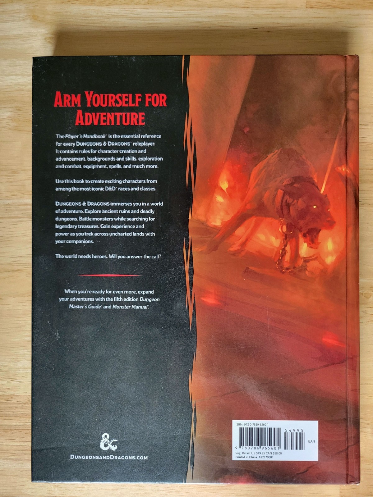 D&D Player’s Handbook & Dungeon Master’s Guide 5e Core Rulebooks Lot