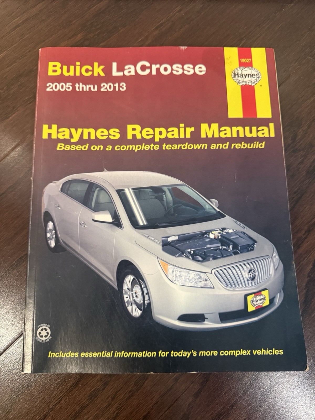 Haynes Manual – Buick Lacrosse 2005 thru 2013 – Excellent Condition!