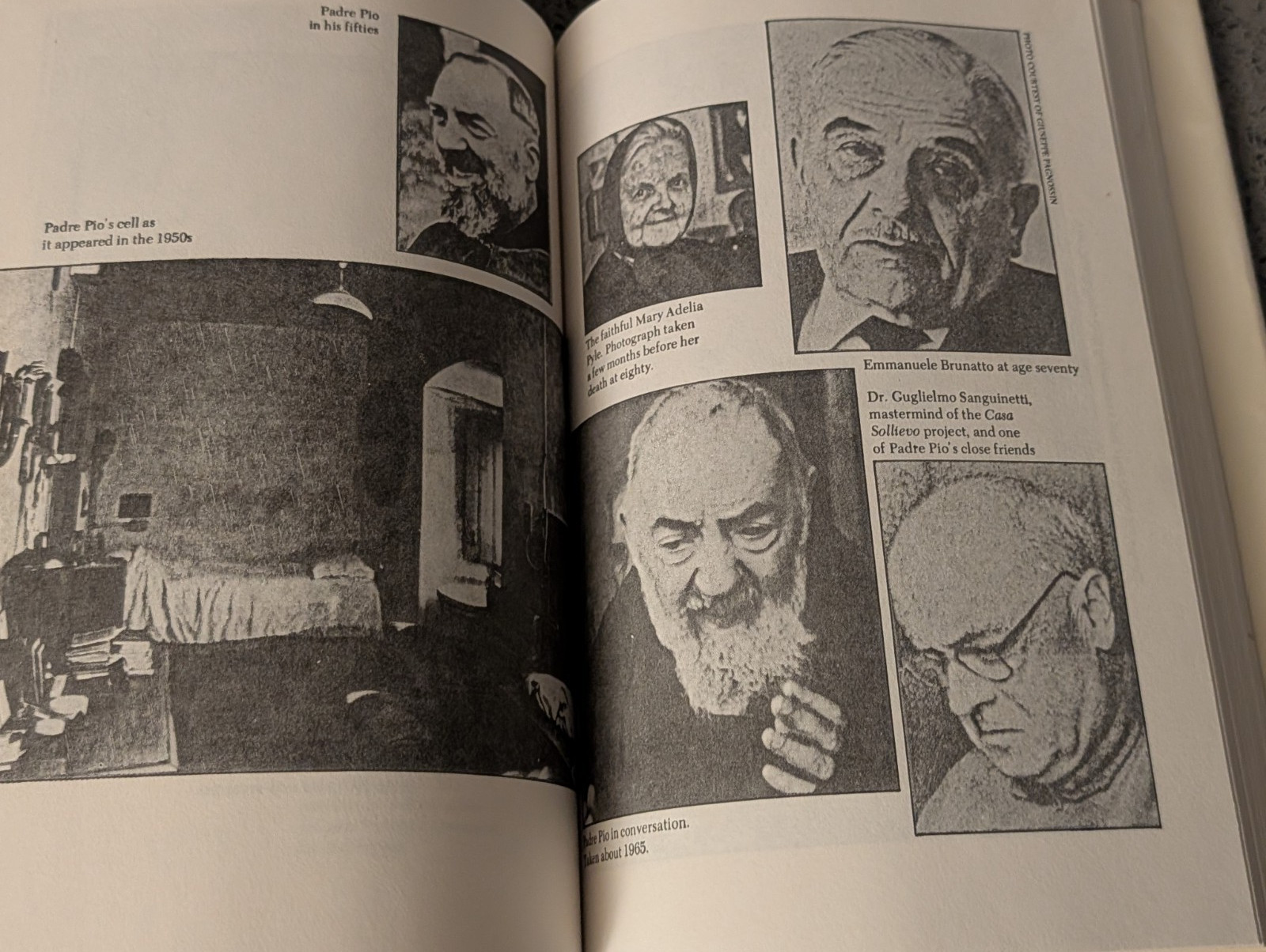 cay padre pio: the true story book, by c. bernard ruffin, 1982 Hardcover