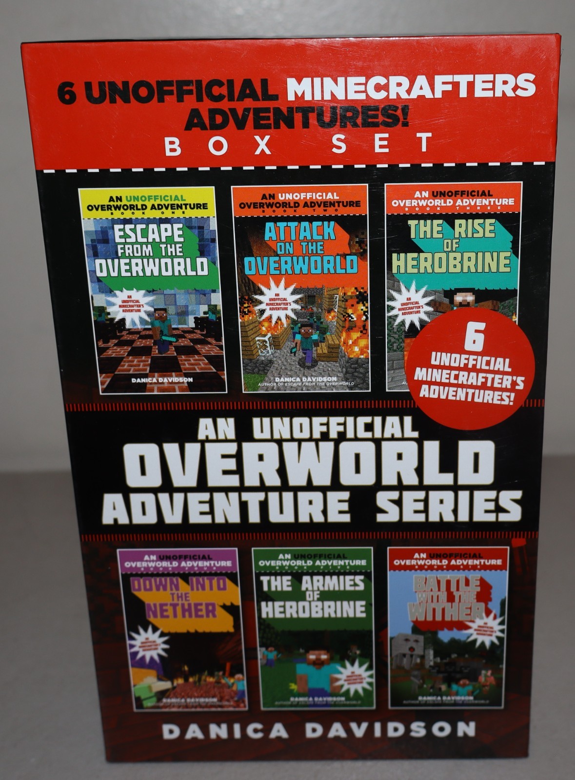 Lot of Minecraft 29 Books Sets & Singles + 2 Toys