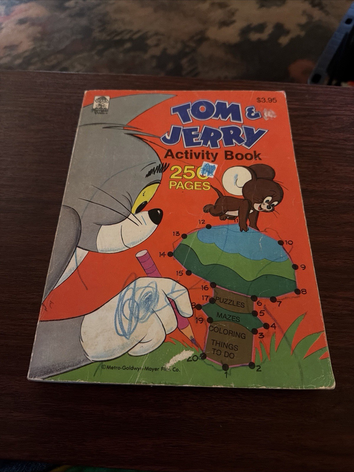 Tom & Jerry Activity 250 Pages Book