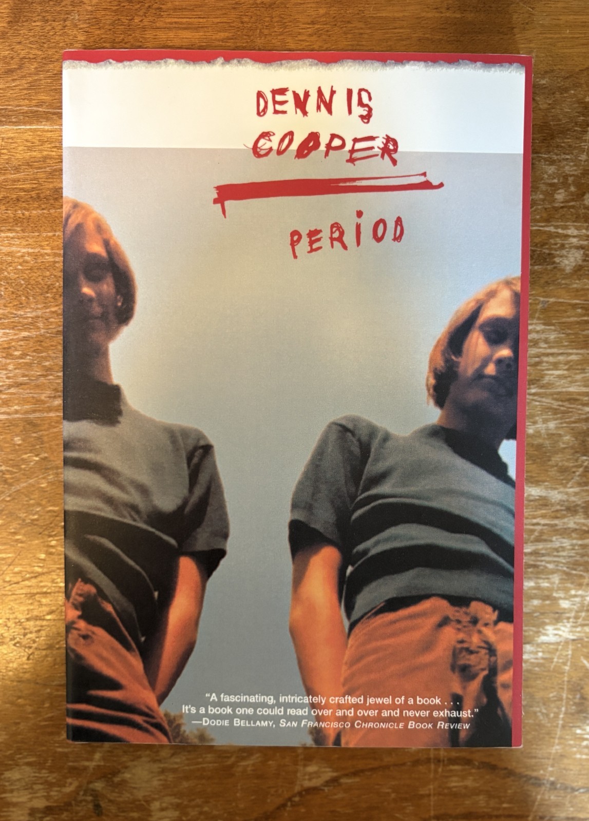 Period Dennis Cooper Bk 5 George Miles Cycle SC 2001 Novel Gay Interest