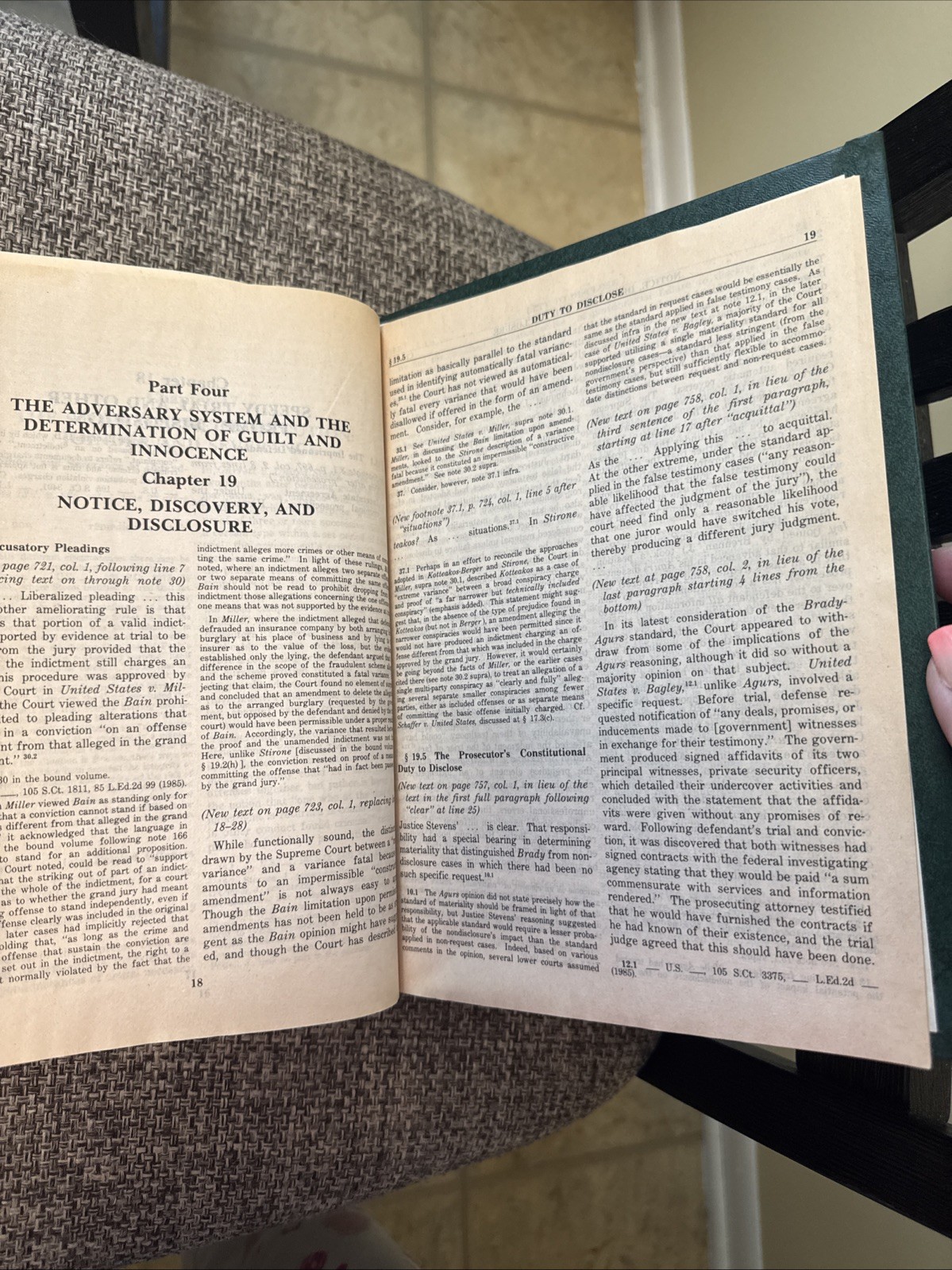Criminal Procedure Hornbook/Student Edition LaFave & Israel 1985